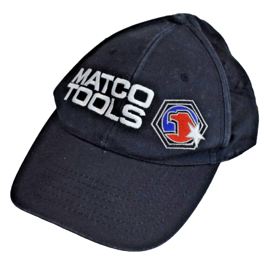 Matco Tools Black Baseball Hat/ Cap Adjustable Tool Truck Mechanic Trade
